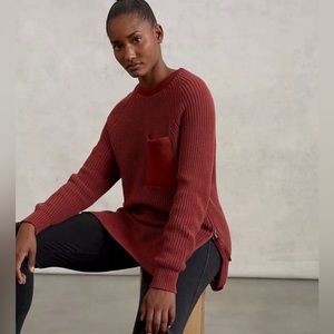 VARLEY Matteson Knit Sweater Russet (Size S)